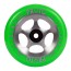 Колесо для самоката Proto StarBright Sliders 110 пара Neon Green on Raw