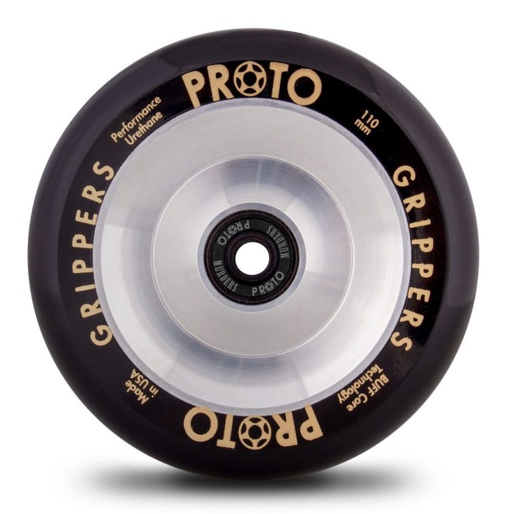 Колесо для самоката Proto Grippers 110 пара Classic Black on Raw