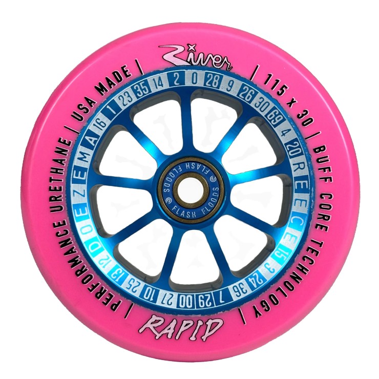 Колесо для самоката River Rapid 115x30 пара Roulette