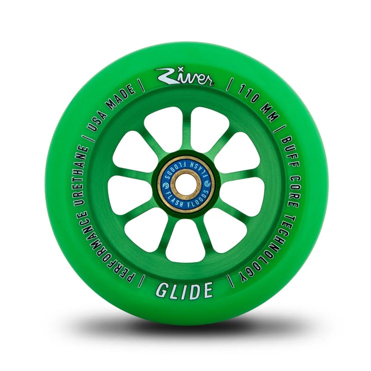 Колесо для самоката River Glide 110 пара Emerald