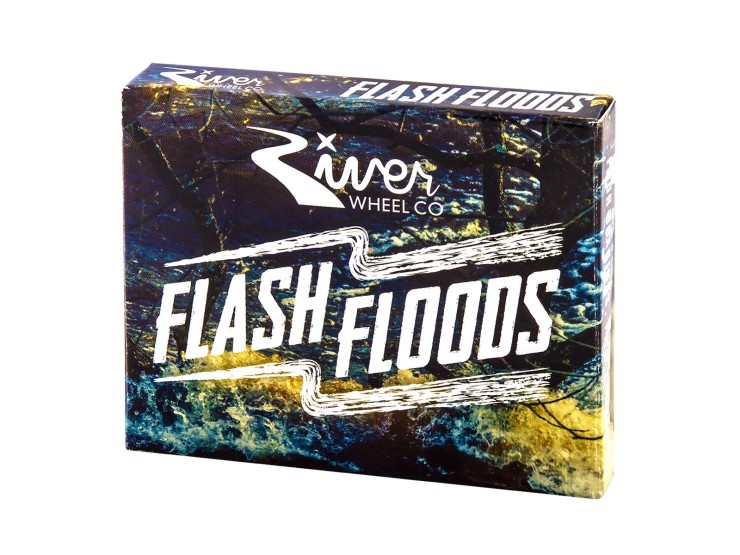 Подшипник River Flash Floods Bearings [608] CASEPACK голубой