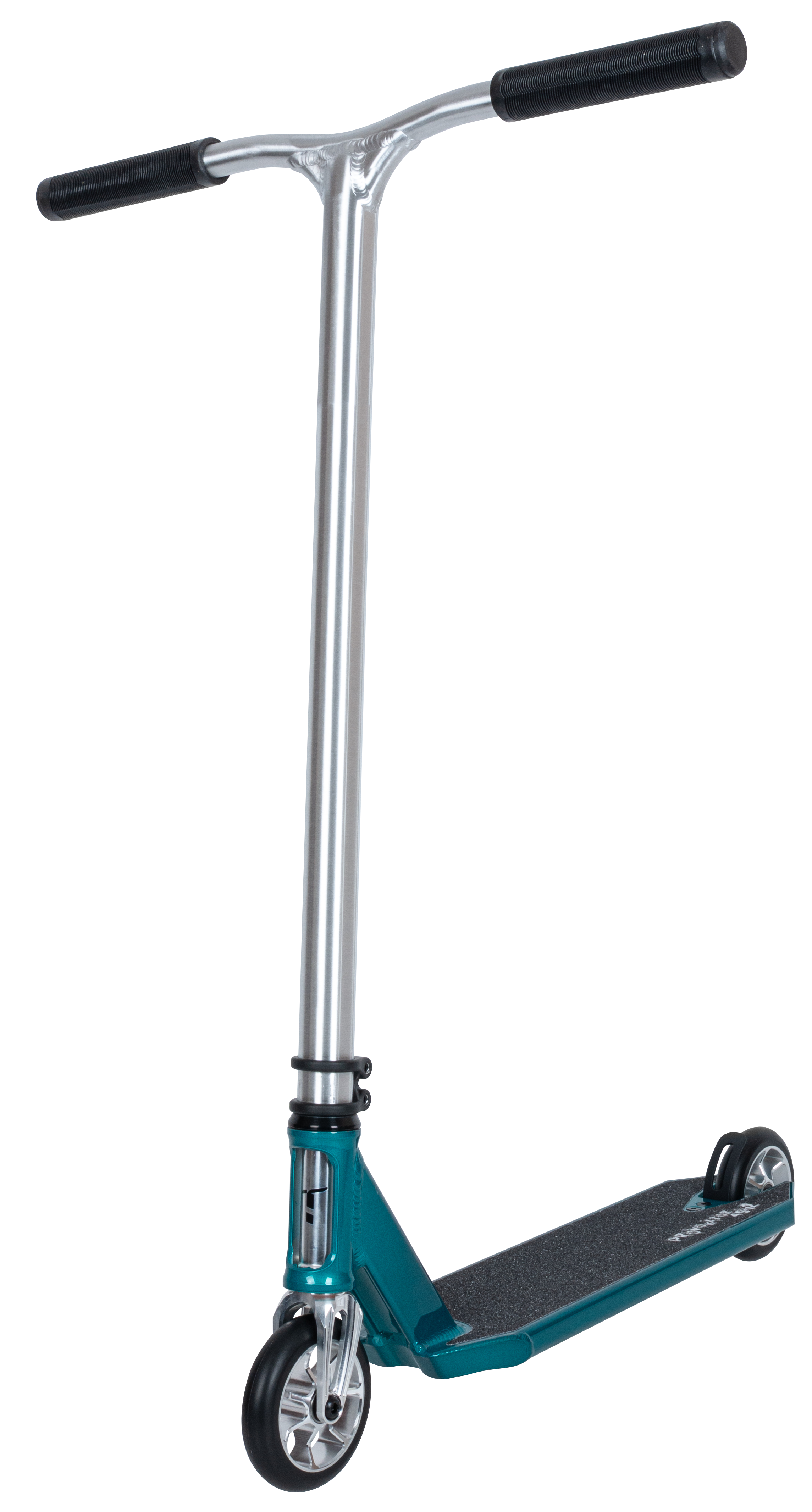Трюковой самокат Tech Team Provokator v2 49 черныйбирюзовый