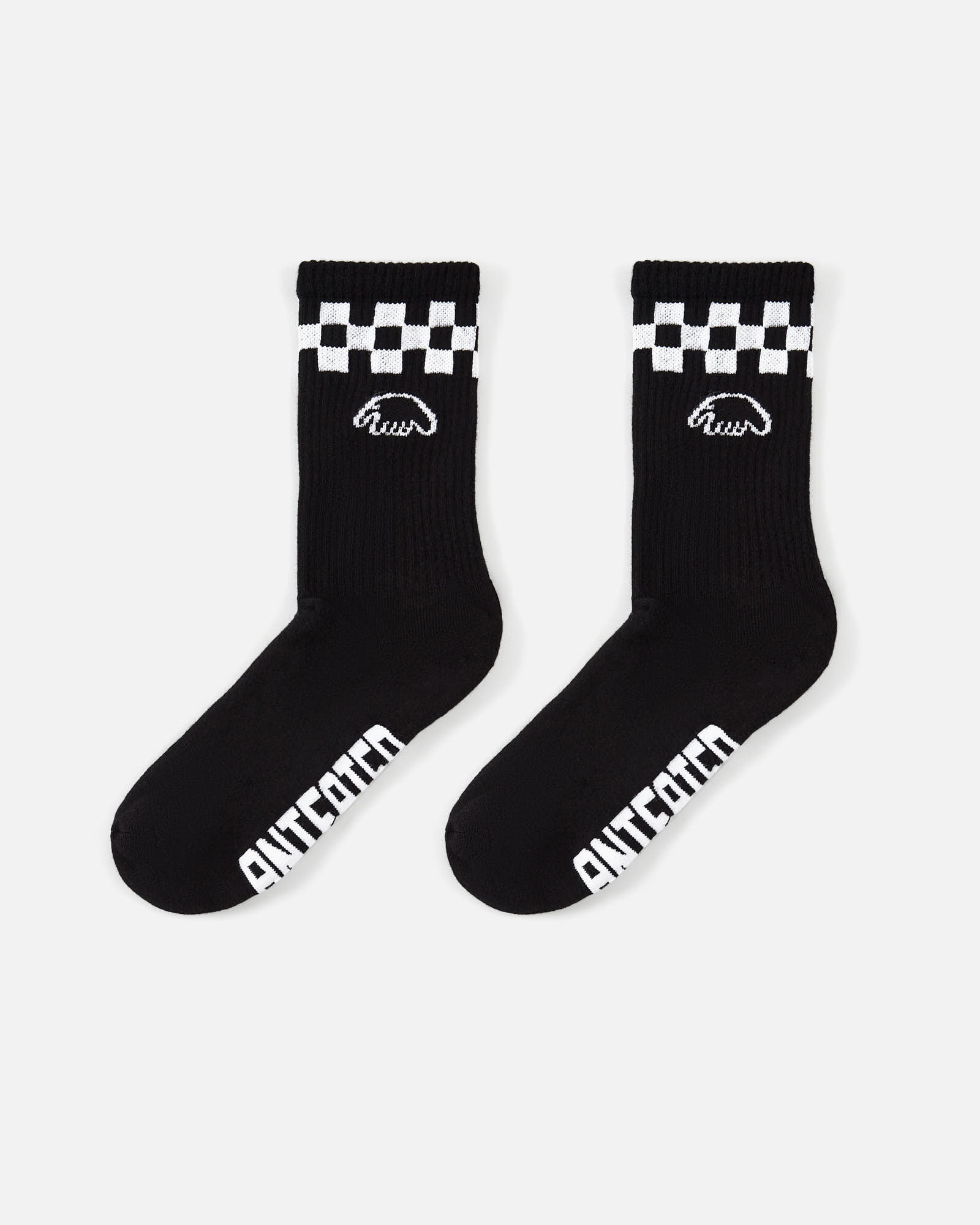 Носки Anteater Socks бежевыйчерный