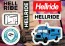 Наклейка Hellride School spot мульти