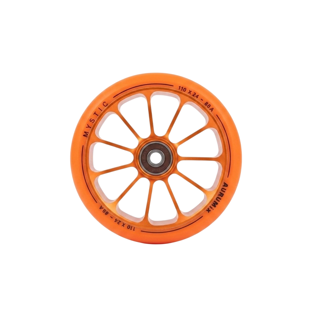 Колесо для самоката Aurumix Mystic v2 мультиоранжевый