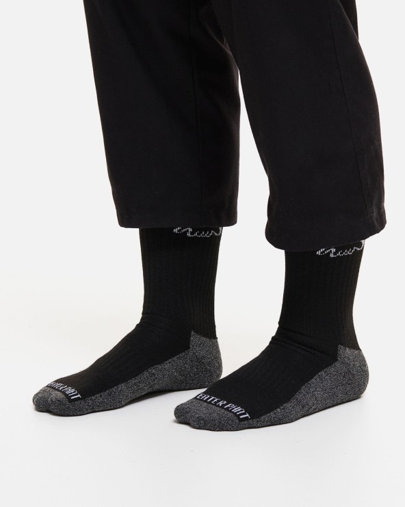 Носки Anteater Phat Socks черный / серый