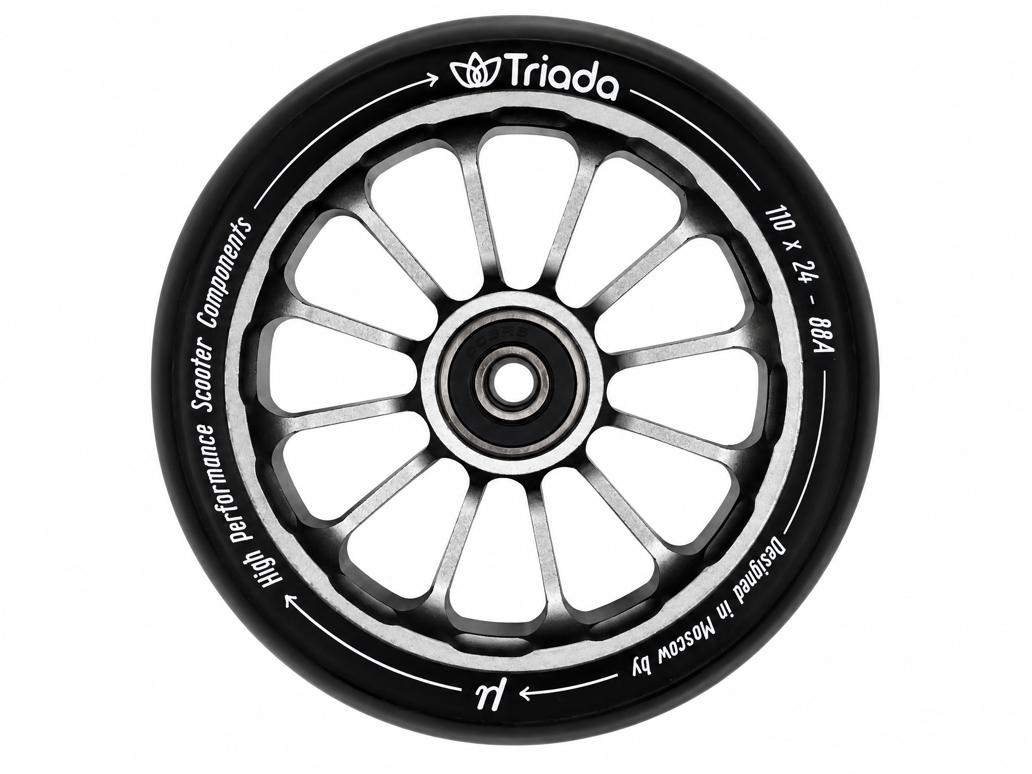 Колесо для самоката Triada Aether 110 серебристыйсерый