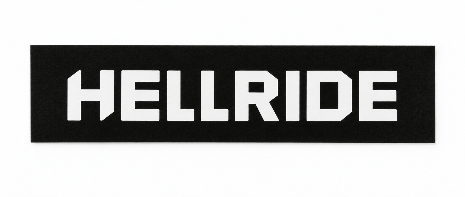 Наклейка Hellride Hell Logo черный