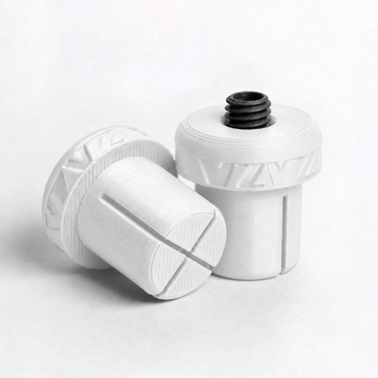 Баренды Zaza Plastic 22mm белый