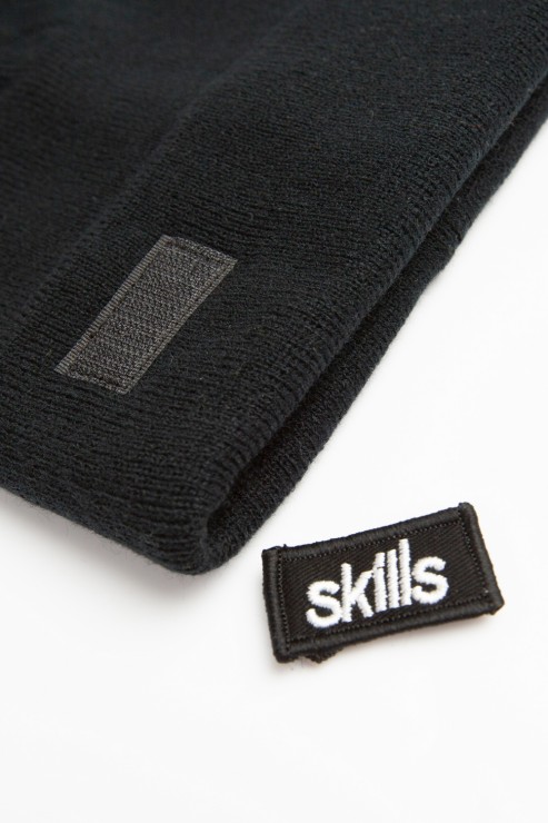 Шапка Skills Patch черный