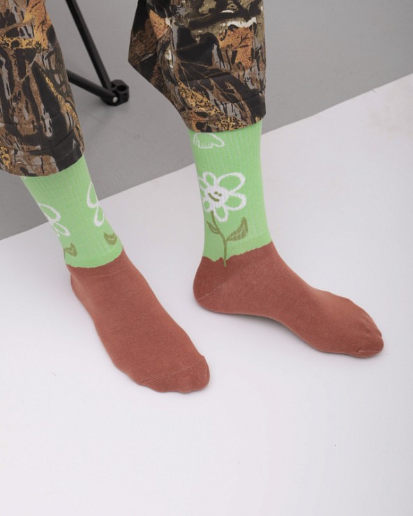 Носки Anteater Socks зеленый / черный