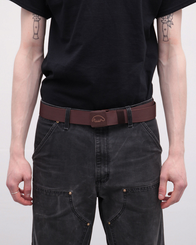 Ремень Anteater Belt тёмно-коричневыйтёмно-коричневый