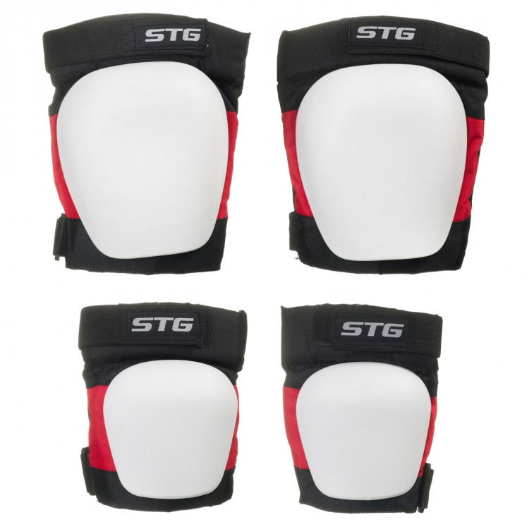 Комплект защиты STG YX-0339 черный / белый / красный