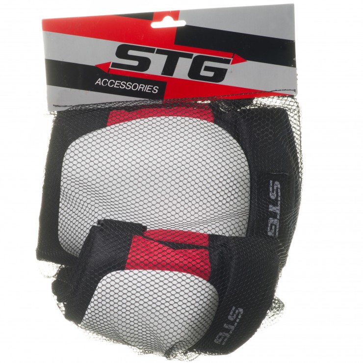 Комплект защиты STG YX-0339 черный / белый / красный