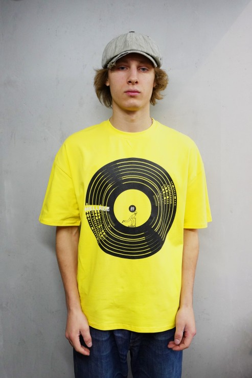 Футболка Hellride Vinyl желтый