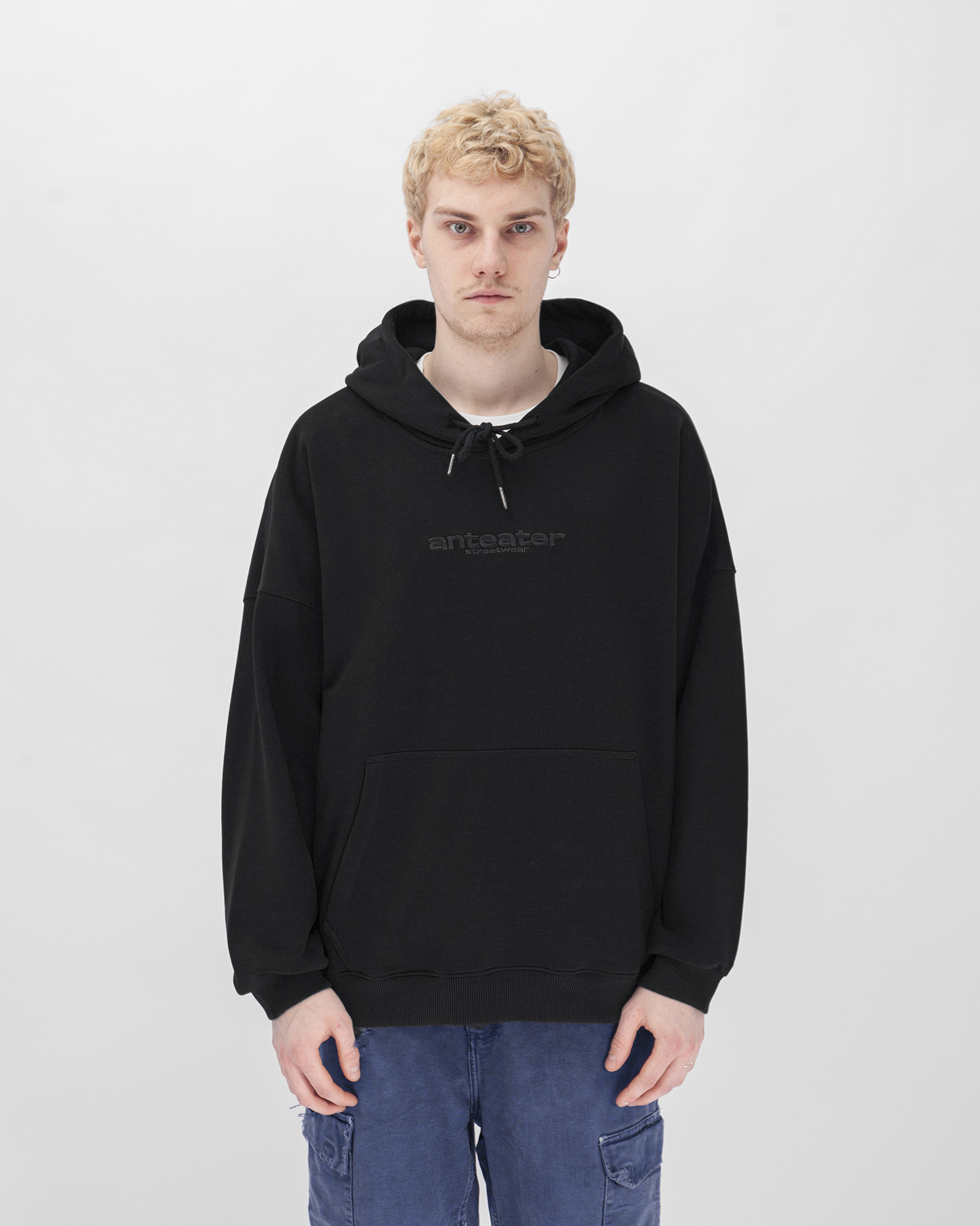 Толстовка Anteater Hoodie Streetwear (черный)