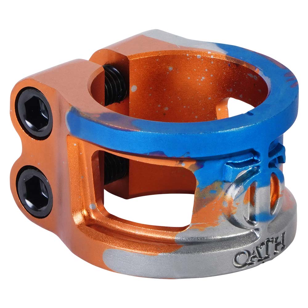 Зажим Oath Cage v2 HIC/IHC синий / оранжевый / серебристыйсиний / оранжевый / серебристый