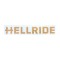 Наклейка Hellride Logo медный