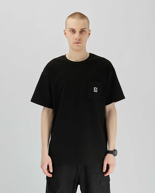 Футболка Anteater Phat-Pocket голубойчерный