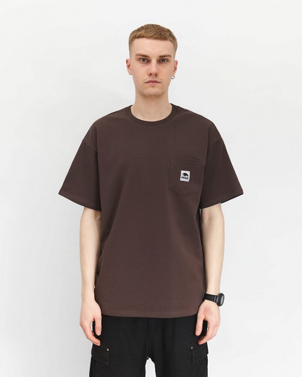 Футболка Anteater Phat Pocket коричневый