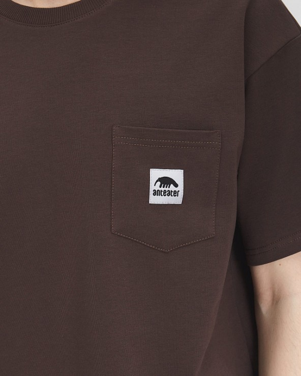 Футболка Anteater Phat Pocket коричневый