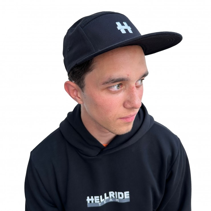 Кепка Hellride 5Panel черный