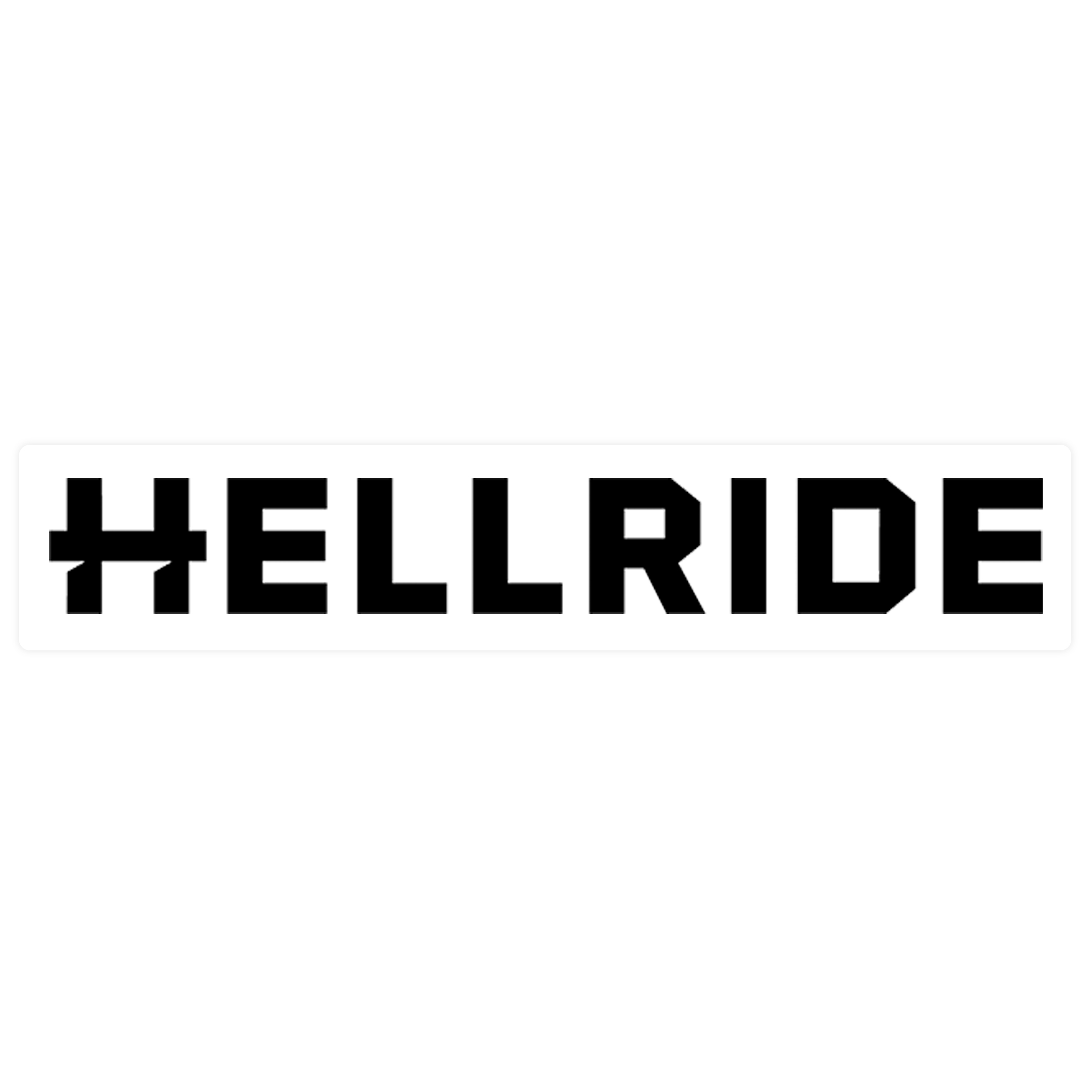 Наклейка Hellride Logo