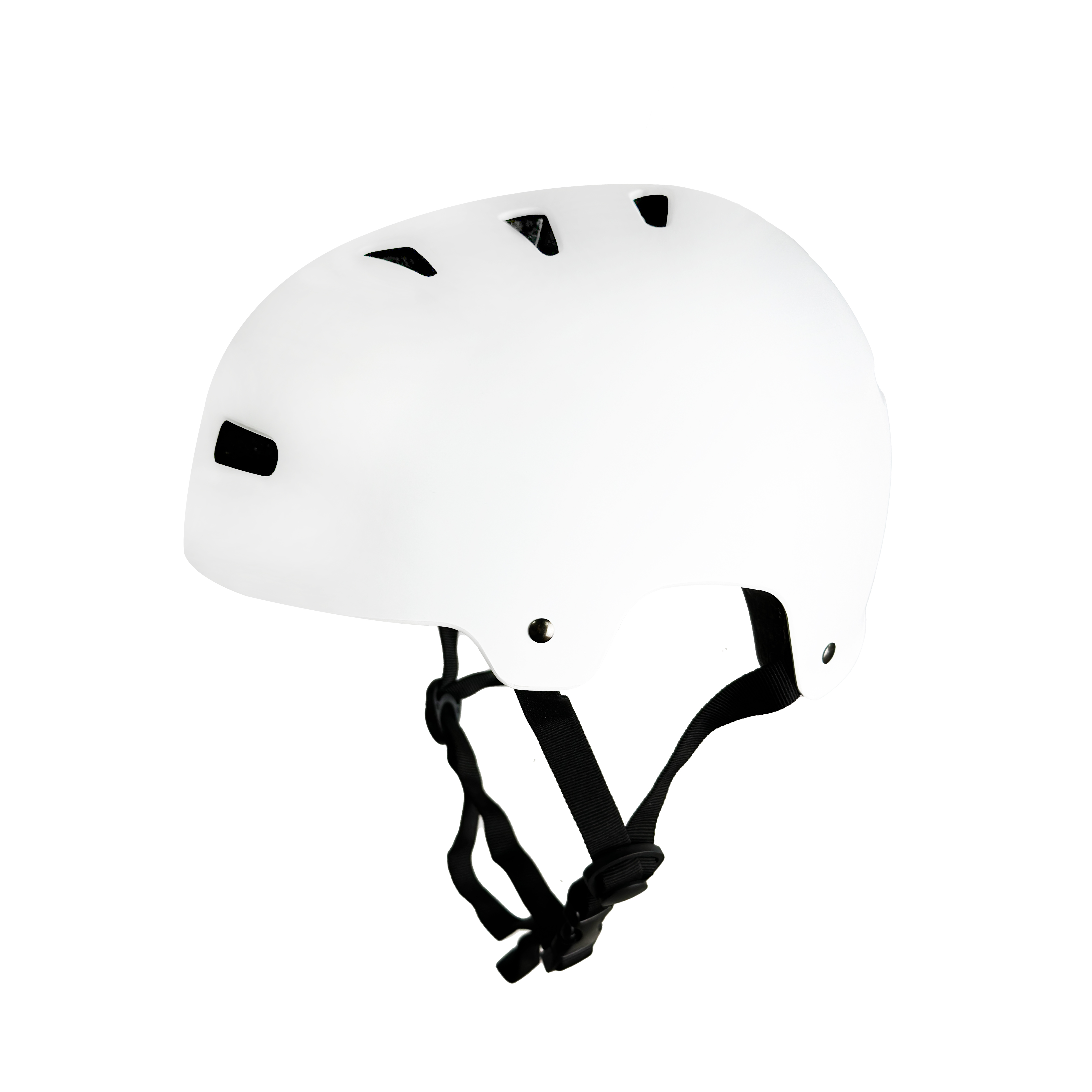 Шлем Totem Classic черный матбелый мат