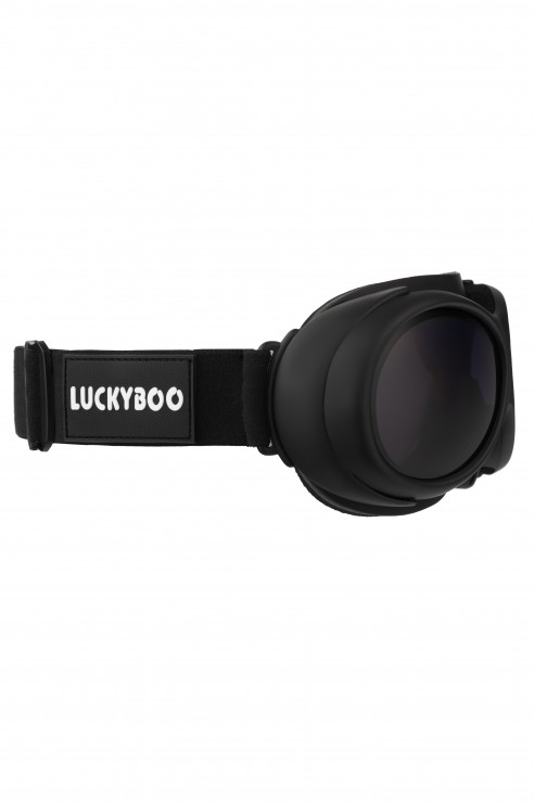 Маска Luckyboo L3 черный  One Size