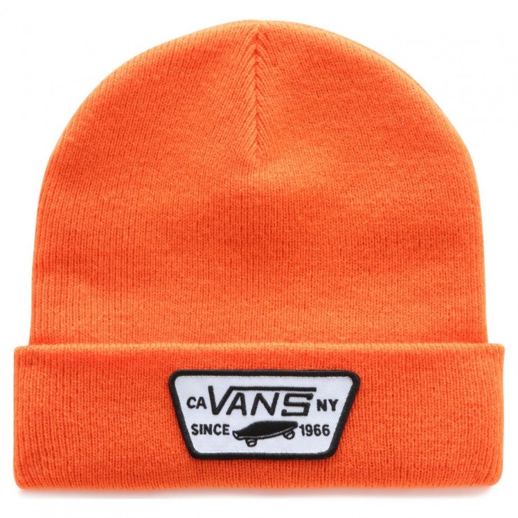 Шапка Vans MILFORD BEANIE оранжевый  One Size