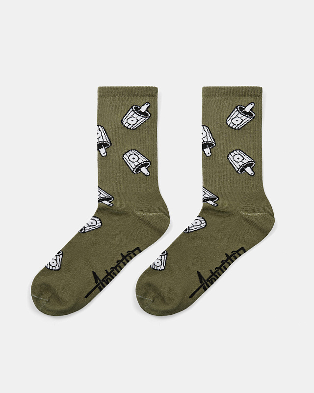 Носки Anteater Socks хаки  Mхаки