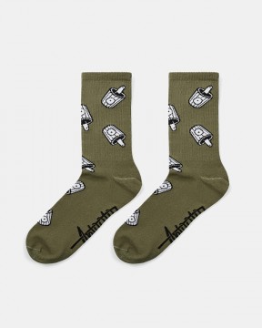 Носки Anteater Socks хаки  L