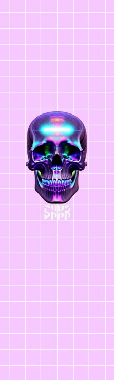 Шкурка Shkura prod Skull мульти