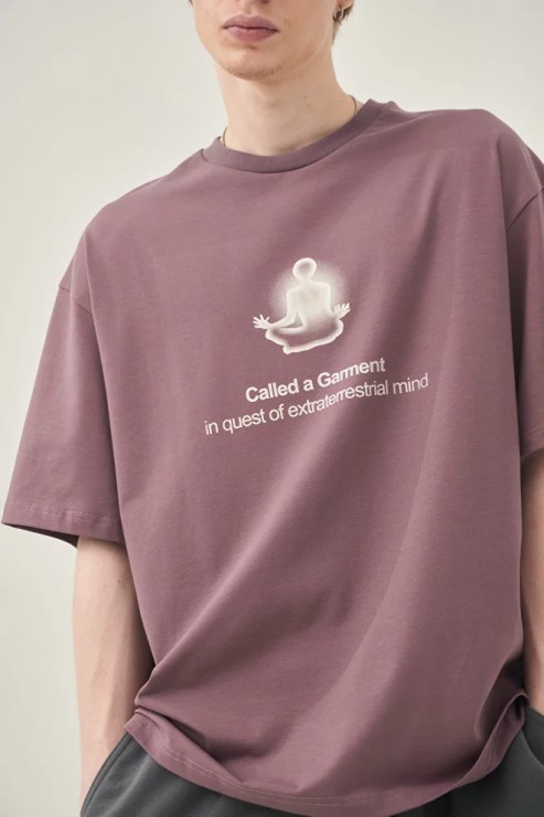 Футболка Called a Garment POP-UP T-SHIRT инжир  XL