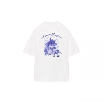 Футболка Called a Garment THE BLUEBERRY KINGDOM T-SHIRT белый  XL