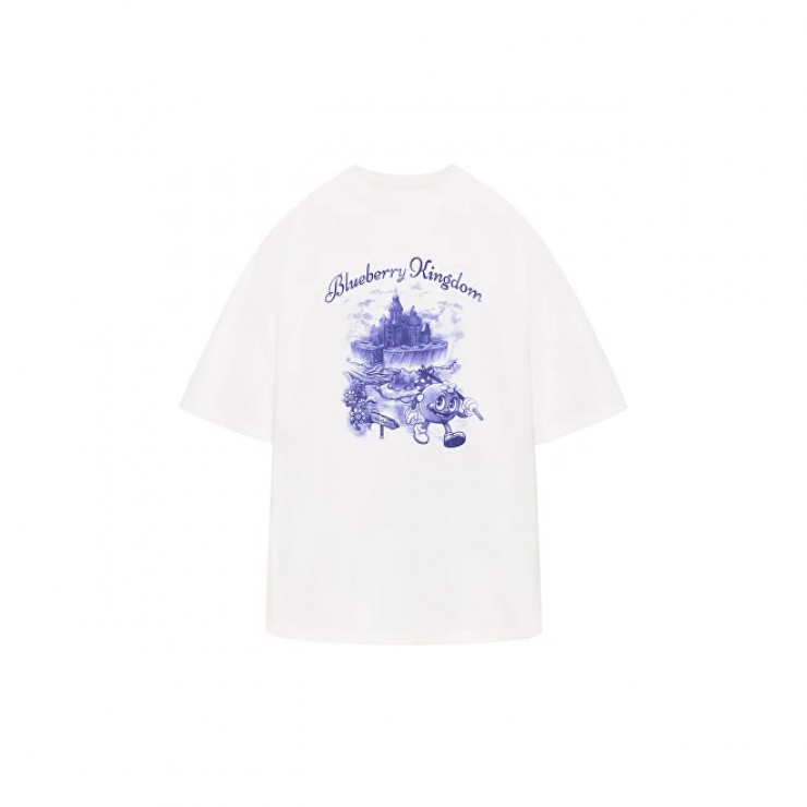 Футболка Called a Garment THE BLUEBERRY KINGDOM T-SHIRT белый  XL