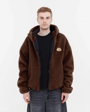 Куртка Anteater Comfy Sherpa коричневый  L