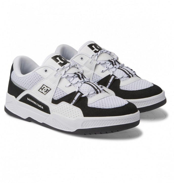 Кеды DC SHOES Construct белый / черный  8,5 US