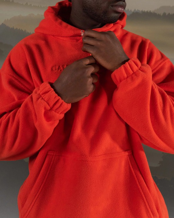 Худи Called a Garment Wrap hoodie оранжевый