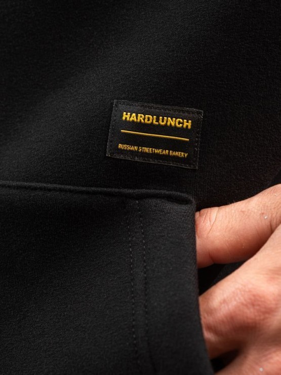 Худи HardLunch Basic черный  S