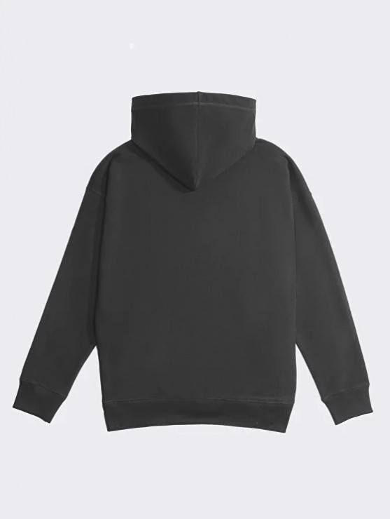 Худи HardLunch Logo Zip темно-серый