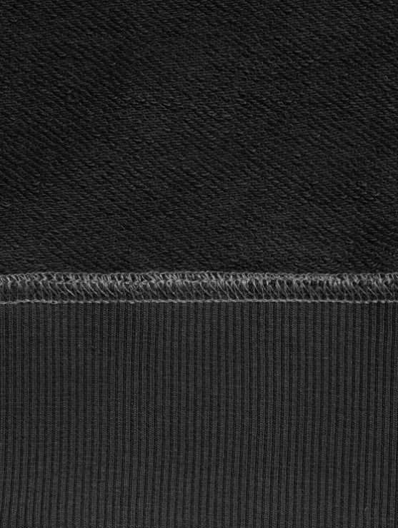 Худи HardLunch Logo Zip темно-серый