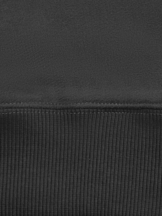 Худи HardLunch Logo Zip темно-серый