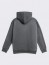 Худи HardLunch garment dye Logo темно-серый