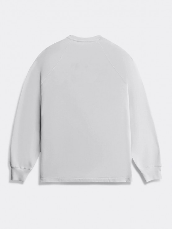 Лонгслив HardLunch Fork and knife белый