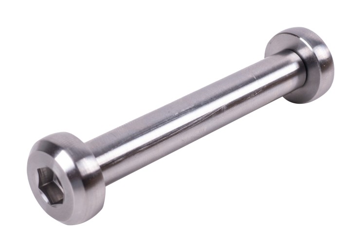 Ось Tech Team М6х52,5 из титана серебристый