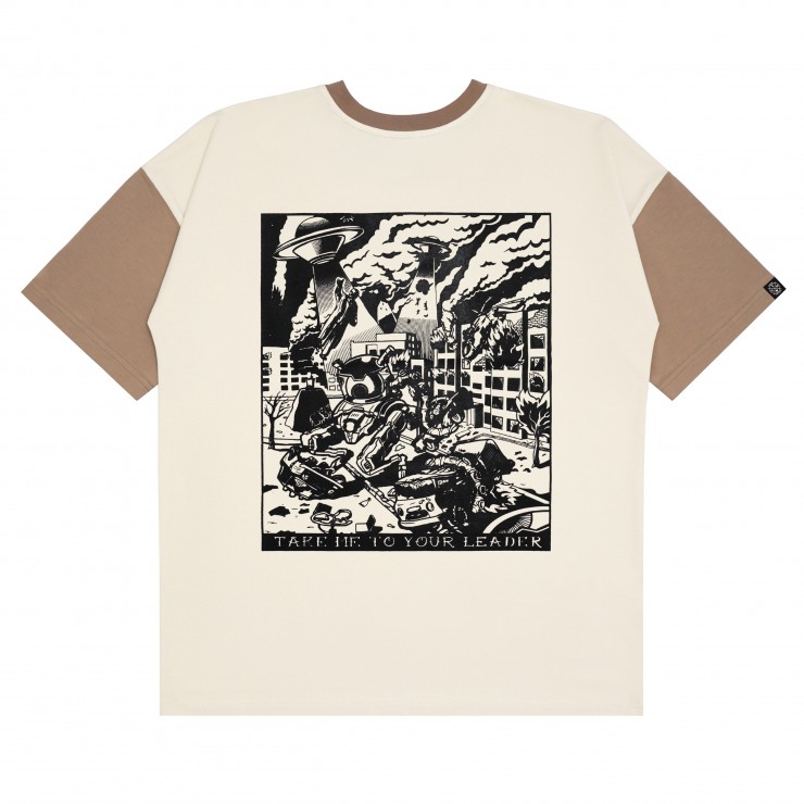 Футболка HOOK Лидер бежевый