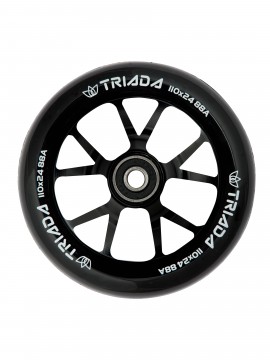 Колесо для самоката Triada 5Y Spoked 110 черный / черный