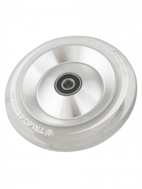 Колесо для самоката Triada Hollow Tech 110 прозрачный / серебристый