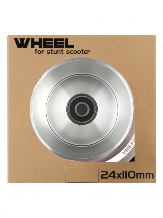 Колесо для самоката Triada Hollow Tech 110 прозрачный / серебристый